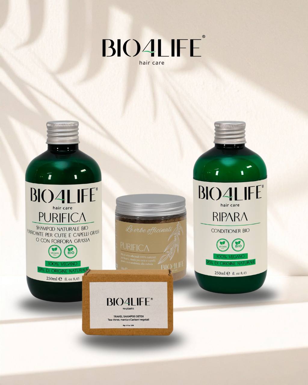 Set Capelli grassi - con forfora - Bio4Life